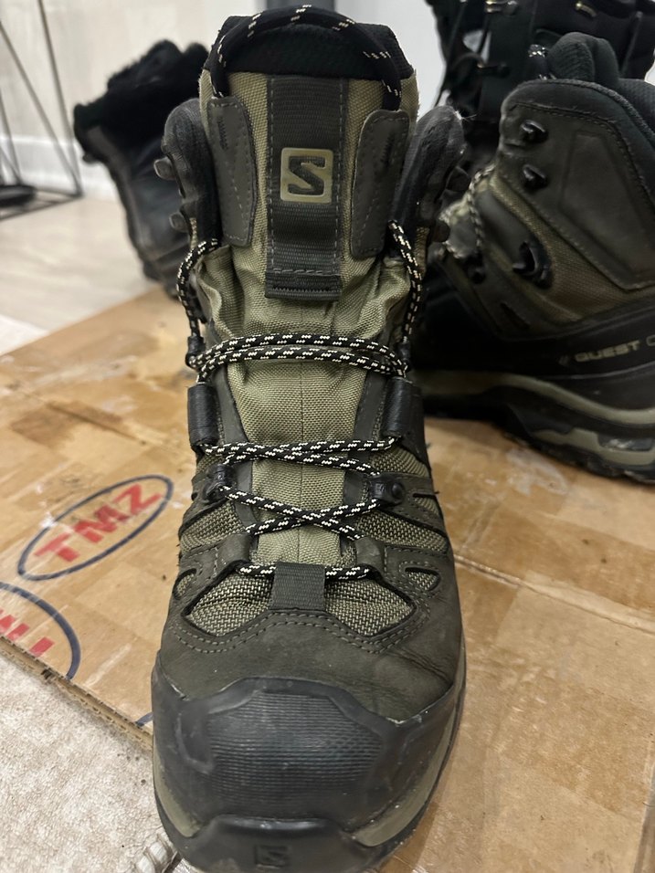 Orijinal Salomon Kamuflaj Desenli Erkek Outdoor bot 40/5- 41 no - Görsel 4