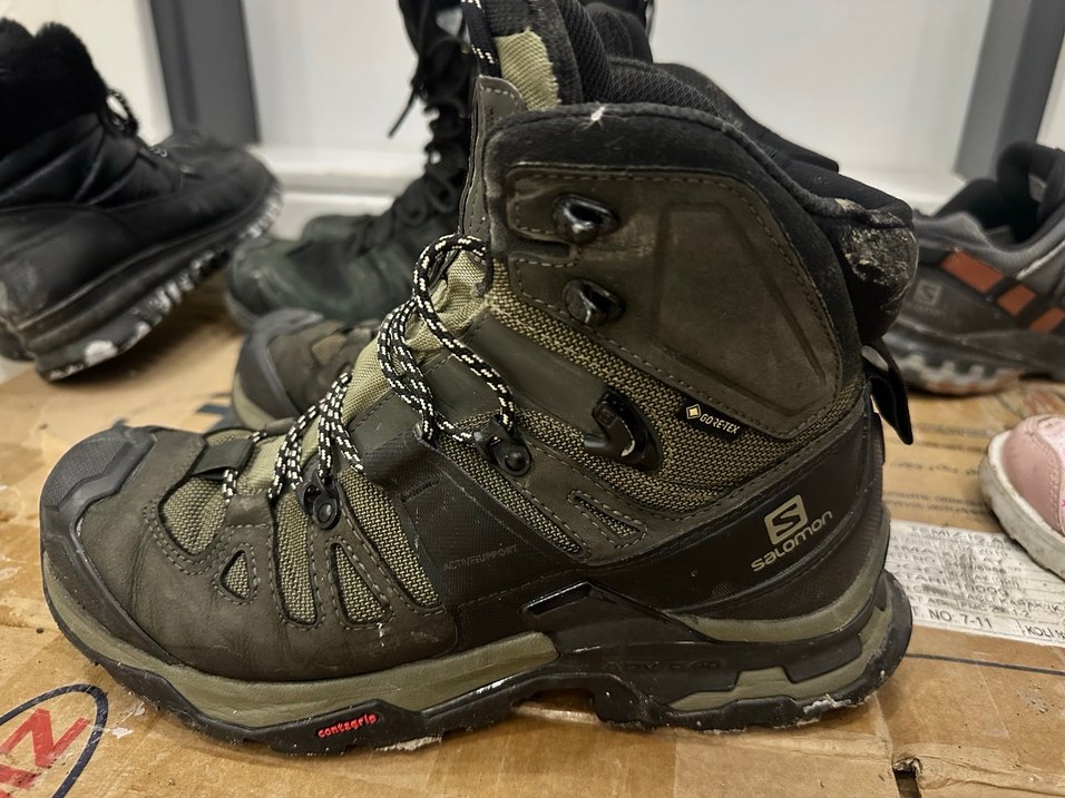 Orijinal Salomon Kamuflaj Desenli Erkek Outdoor bot 40/5- 41 no - Görsel 2