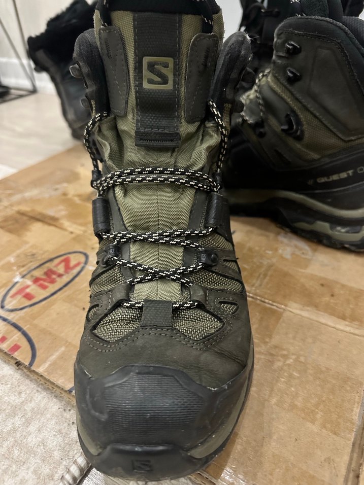 Orijinal Salomon Kamuflaj Desenli Erkek Outdoor bot 40/5- 41 no - Görsel 5