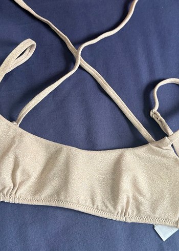 Pudra Bralette bikini takımı