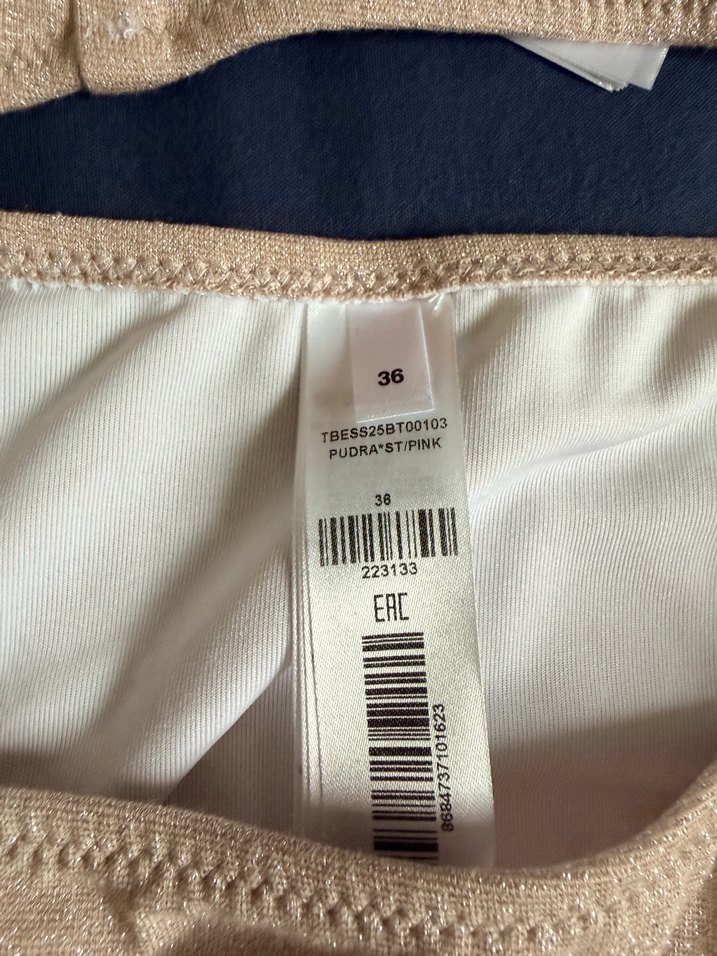 Pudra Bralette bikini takımı - Görsel 5