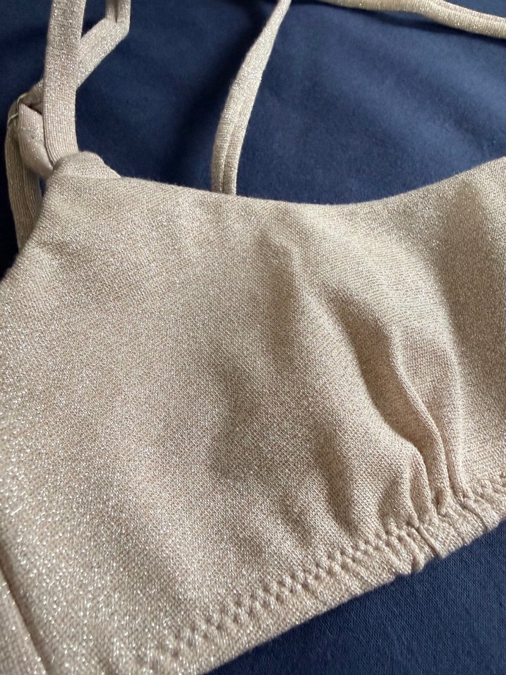 Pudra Bralette bikini takımı - Görsel 2