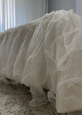 İşlemeli Yatak Örtüsü Takımı - Görsel 7