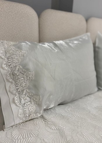 Dantelli yatak örtüsü - Görsel 4