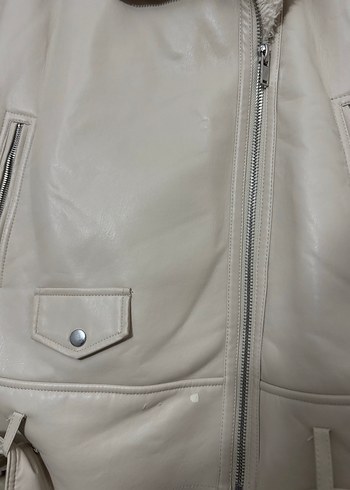 Stradivarius biker mont - Görsel 7