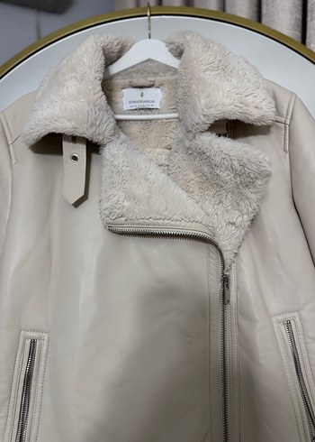 Stradivarius biker mont - Görsel 3