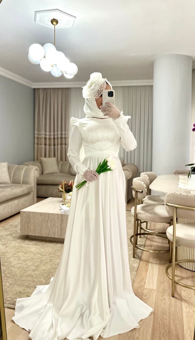 Tesettür Nikah abiye - Görsel 5