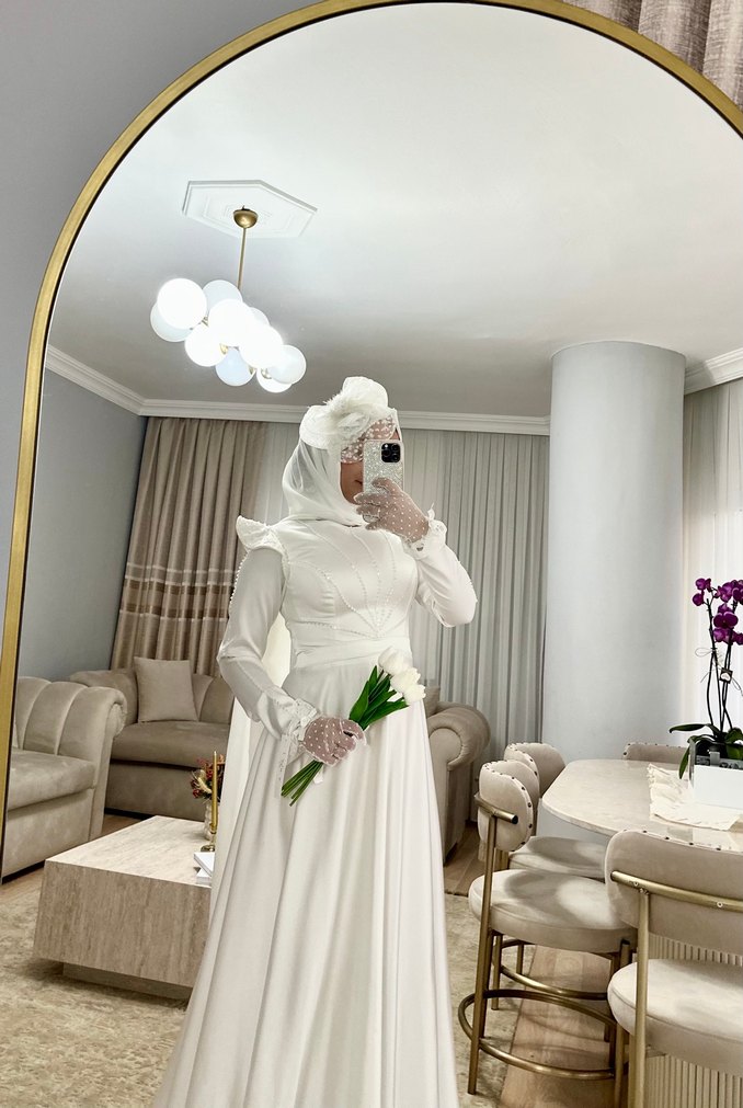Tesettür Nikah abiye - Görsel 4