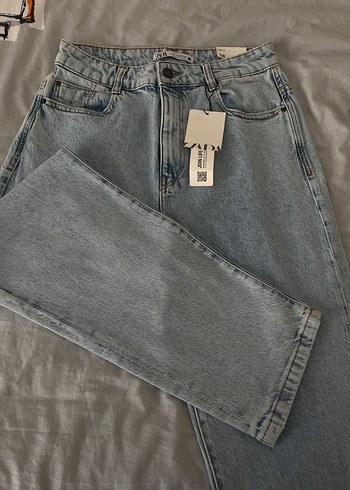 zara mom fit jean - Görsel 2
