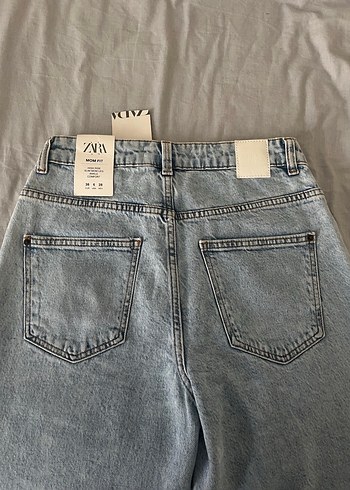 zara mom fit jean - Görsel 5