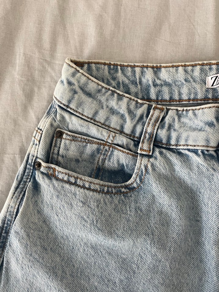 zara mom fit jean - Görsel 4