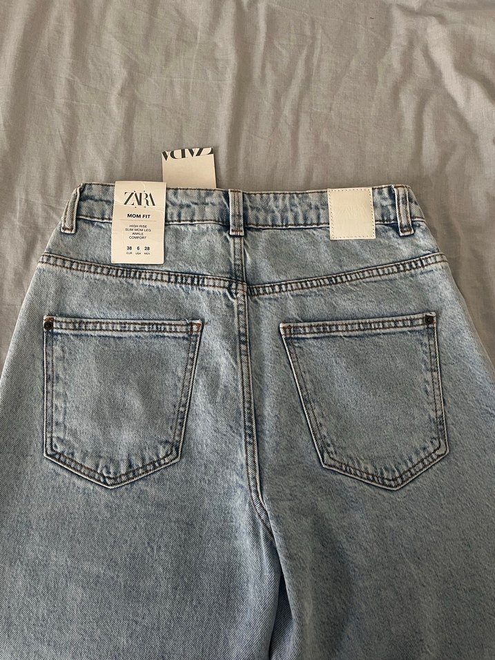 zara mom fit jean - Görsel 5
