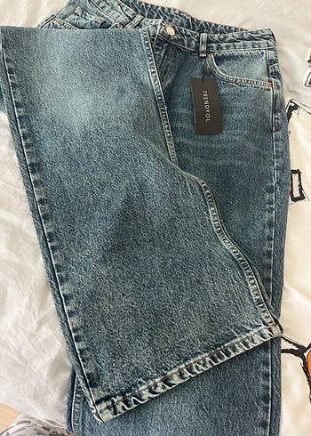 wide leg pantolon - Görsel 2