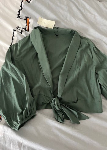 Bağlamalı Kadın Bluz - Görsel 2