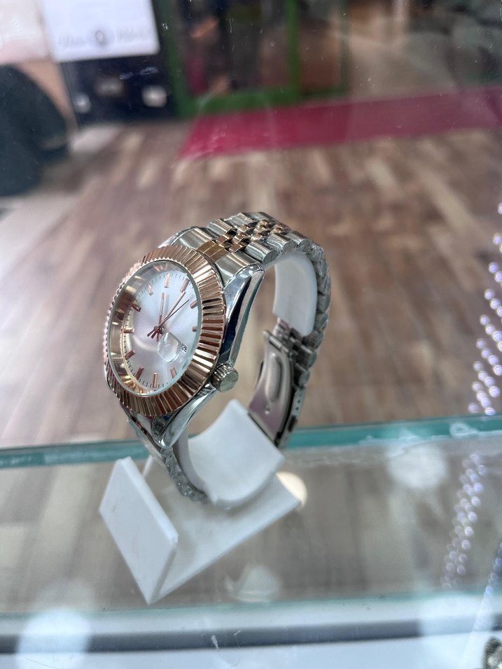 Klasik Şık Altın Erkek Kol Saati - Görsel 2