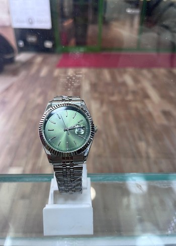 Yeşil Kadranlı Erkek Klasik Saat - Görsel 2