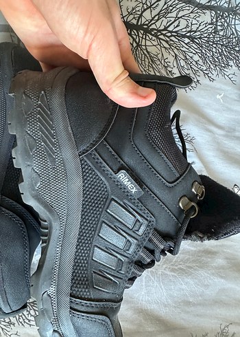 Erkek Siyah Gri Kayışlı Outdoor Bot - Görsel 6