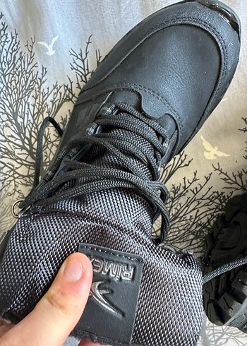 Erkek Siyah Gri Kayışlı Outdoor Bot - Görsel 7