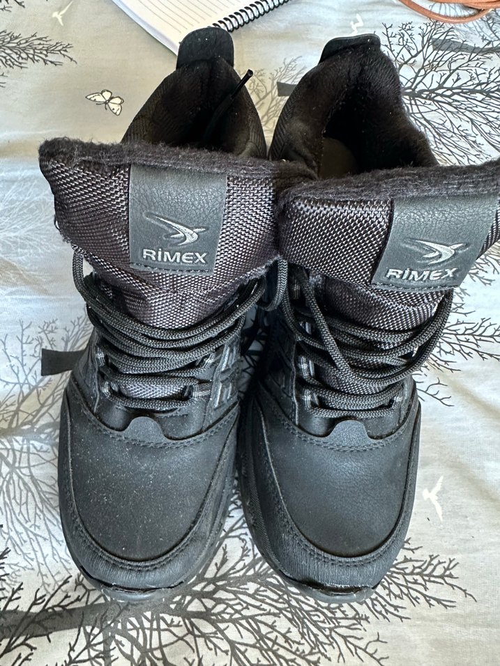 Erkek Siyah Gri Kayışlı Outdoor Bot - Görsel 2