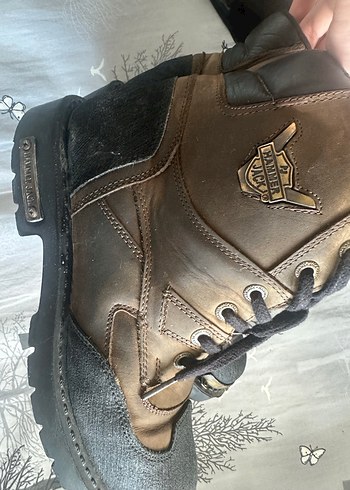 Hammer jack Kahverengi Deri Biker Bot - Görsel 7