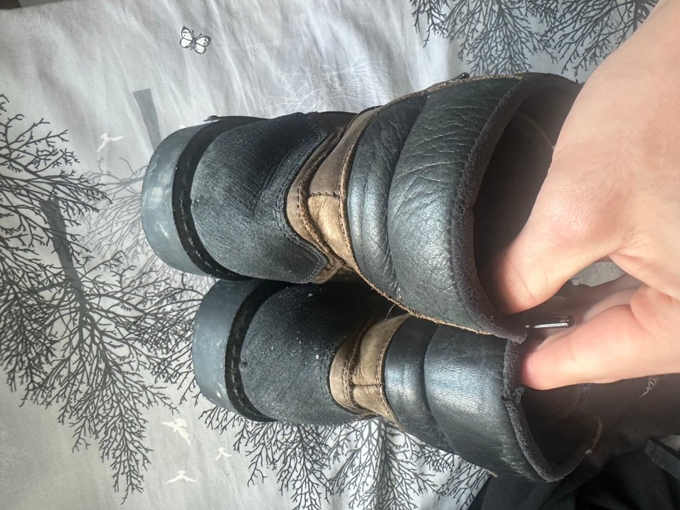 Hammer jack Kahverengi Deri Biker Bot - Görsel 5