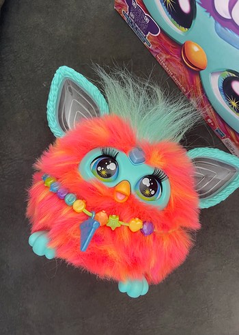 Beden Renk Renkli Furby Peluş Oyuncak