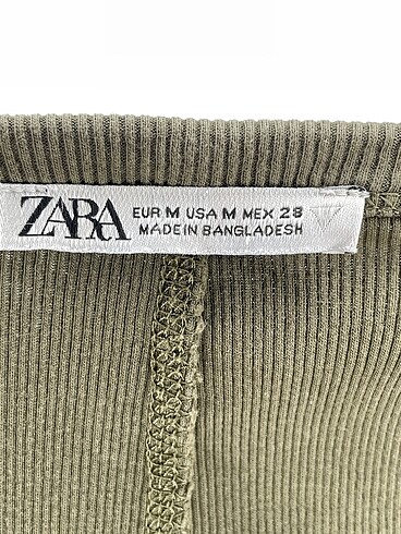 m Beden haki Renk Zara Bluz %70 İndirimli.