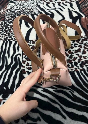 Pembe kol çantası - Görsel 2