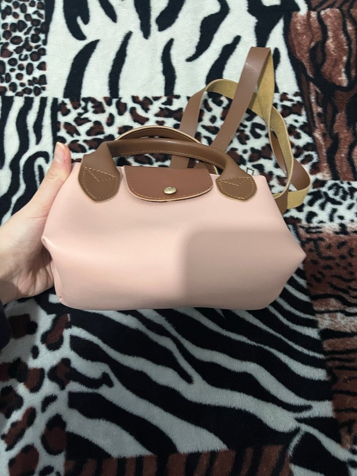 Pembe kol çantası - Görsel 3