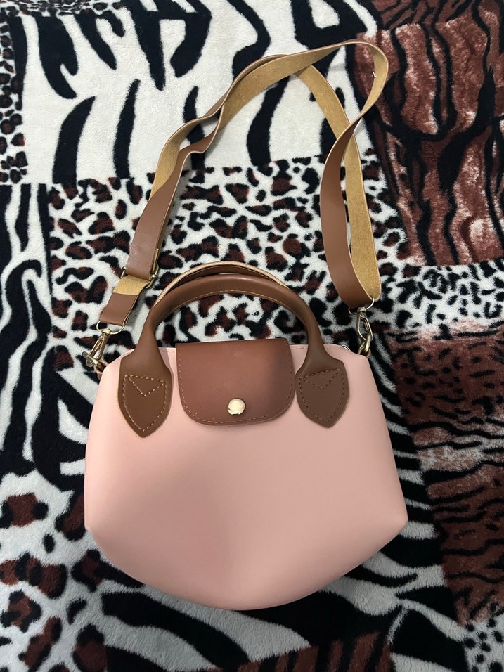 Pembe kol çantası - Görsel 4