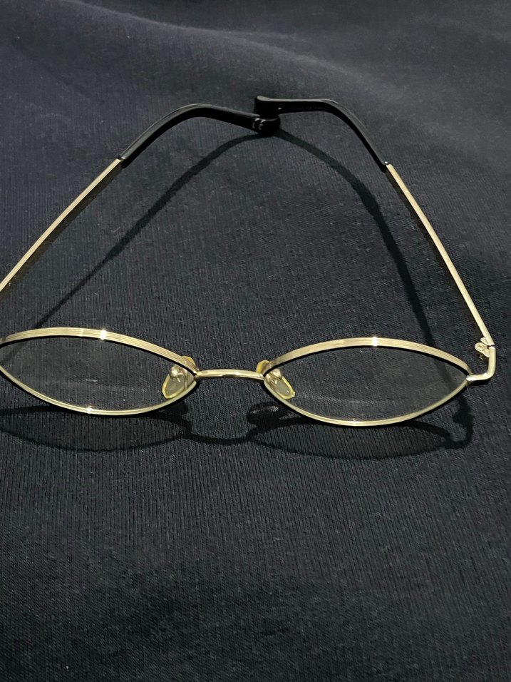 Şeffaf Parlak Mavi Klasik Kadın Gözlüğü - Görsel 2