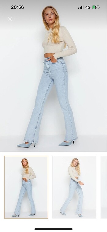 Trendyol & Milla Flare jeans