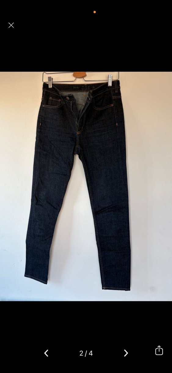 COS Slim fit jean - Görsel 3