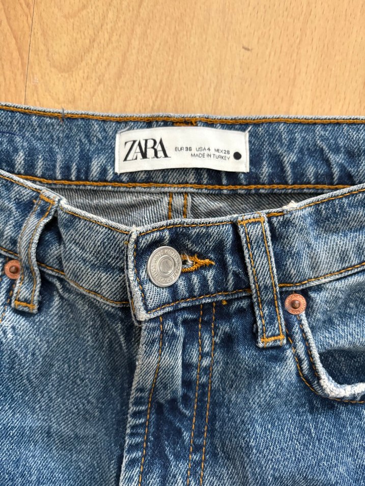 Zara crop jean - Görsel 3
