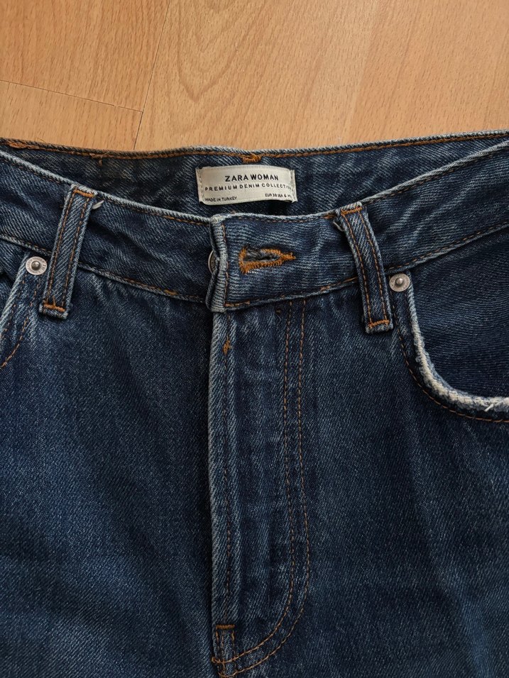 Zara Straight Jean - Görsel 3