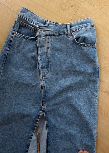 Zara jean Uzun Etek - Görsel 6