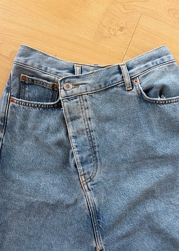 Zara jean Uzun Etek - Görsel 7