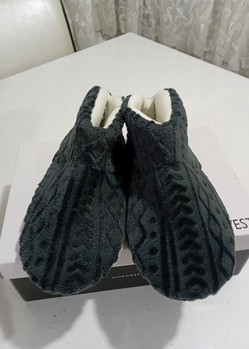 Gri Örgü Erkek Ev Botu - Görsel 2