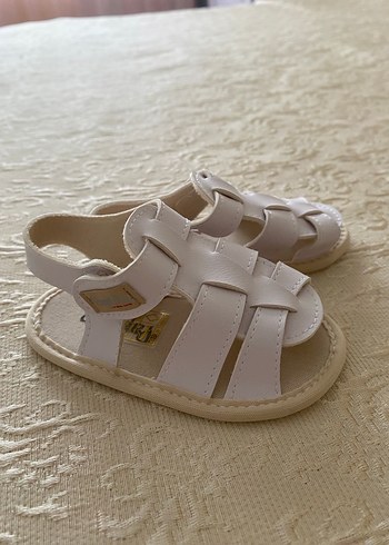 Kız Bebek Beyaz Sandalet - Görsel 2