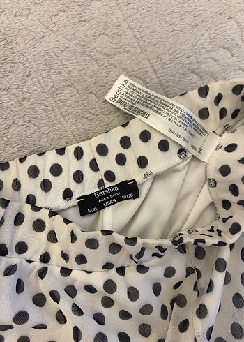 Bershka Puantiyeli Pantolon Etek - Görsel 6