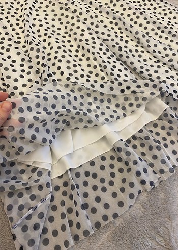 Bershka Puantiyeli Pantolon Etek - Görsel 5