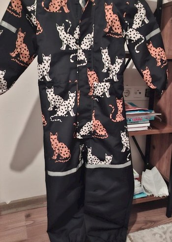 Leopar Desenli Bebek Kayak Tulumu - Görsel 2