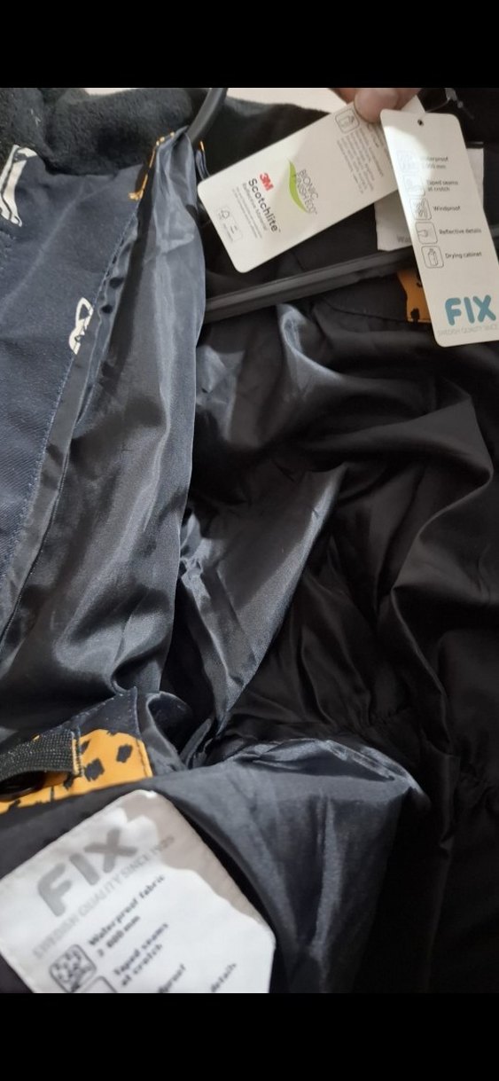 Leopar Desenli Bebek Kayak Tulumu - Görsel 3