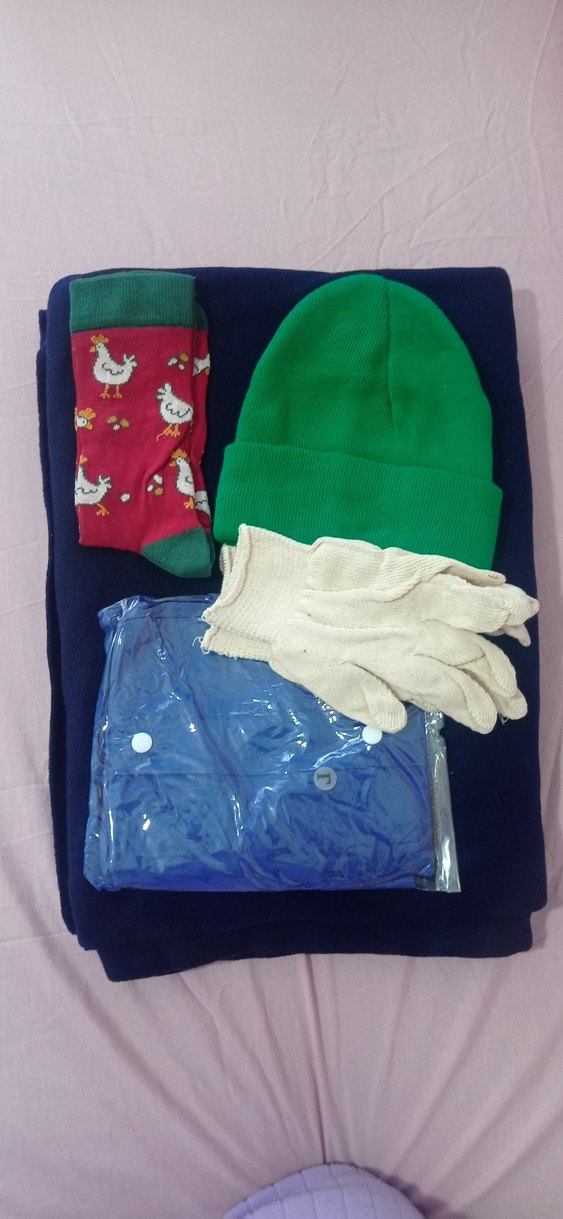 TV battaniyesi, Yağmurluk, Eldiven, Bere Seti - Görsel 3