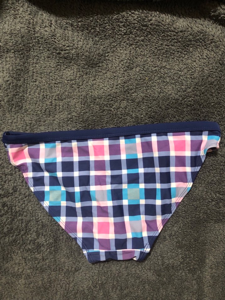 Kadın Çok Renkli Kareli Bikini Altı - Görsel 2