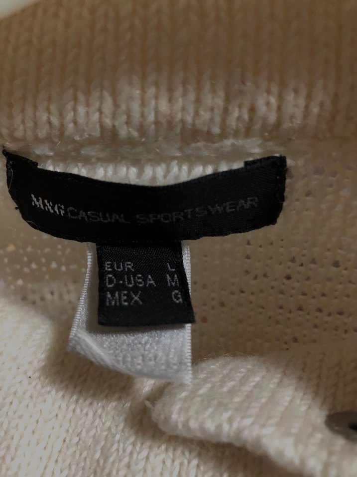 Bej Örgü Kadın Hırka Uzun Kollu - Görsel 4