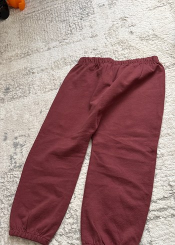 Bordo Rahat Kesim Kız Pantolonu - Görsel 2