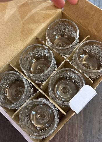 Kahve yanı bardak 6 lı - Görsel 3