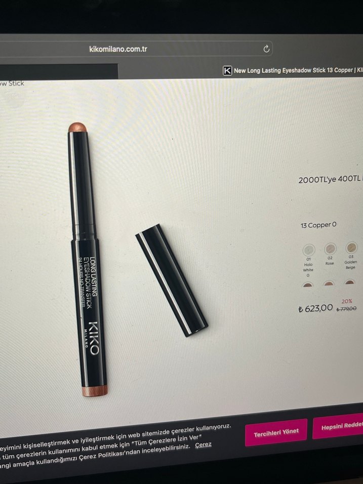 KIKO Mor Uzun Süre Kalıcı göz farı - Görsel 2