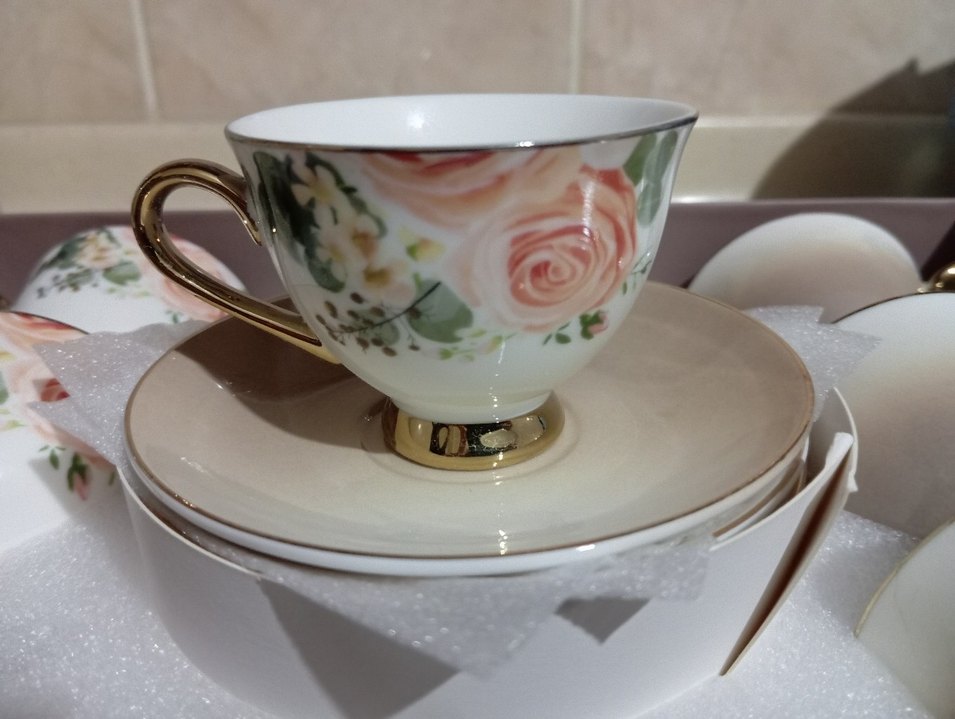 Bej Gri Klasik Tabak Seti - Görsel 2